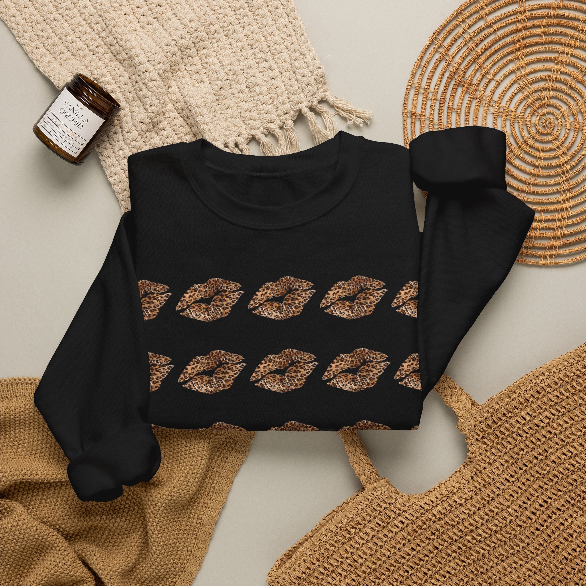 Cheetah Kiss Crewneck Sweatshirt