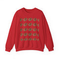Crewneck Sweatshirt — Cheetah Kiss Print "Cheetah Print Is Life"