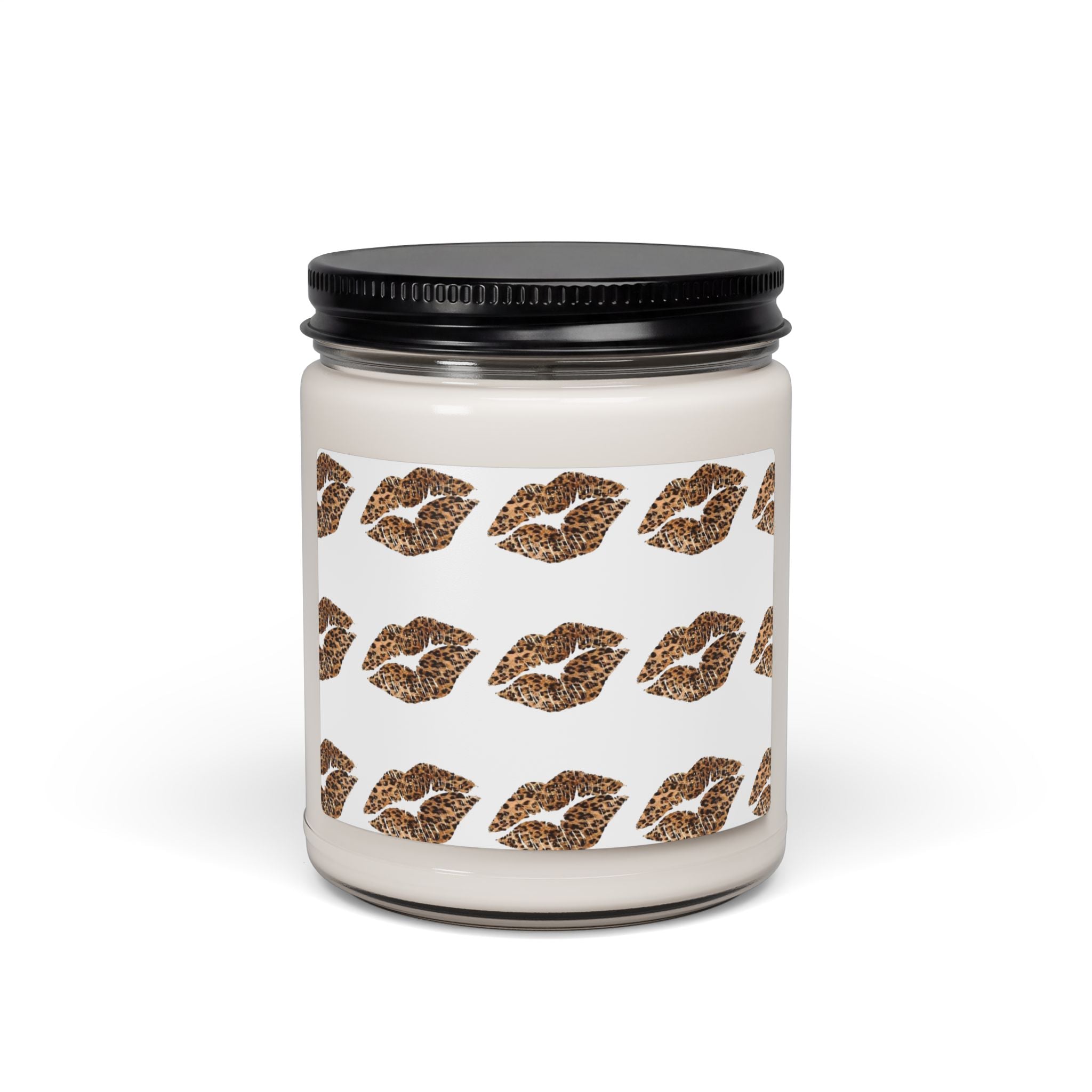 Cheetah Kiss Scented Soy Candle — 9oz Aromatherapy Jar