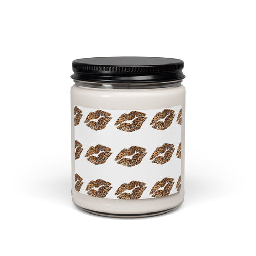 Cheetah Kiss Scented Soy Candle — 9oz Aromatherapy Jar