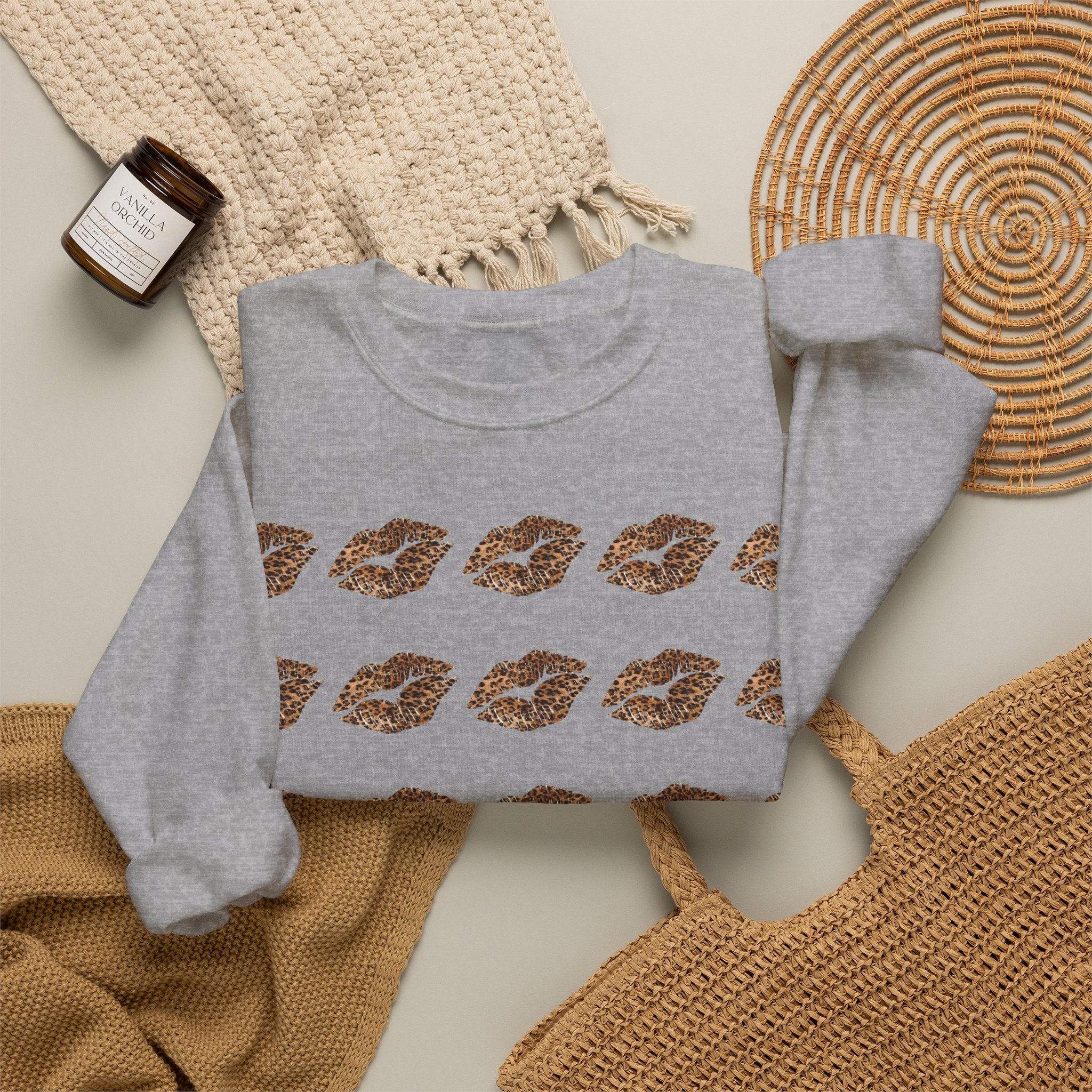 Cheetah Kiss Crewneck Sweatshirt