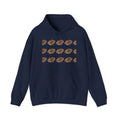 Cheetah Kiss Pattern Hoodie — Trendy Animal Print Lip Motif Pullover