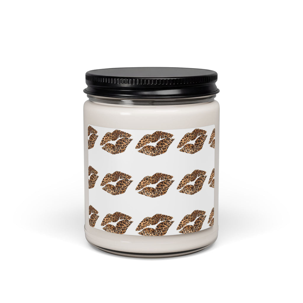 Cheetah Kiss Scented Soy Candle — 9oz Aromatherapy Jar