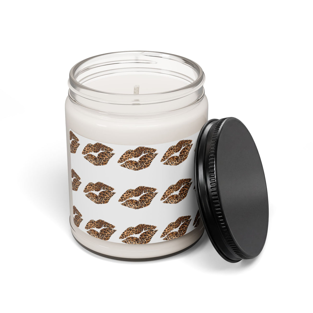 Cheetah Kiss Scented Soy Candle — 9oz Aromatherapy Jar